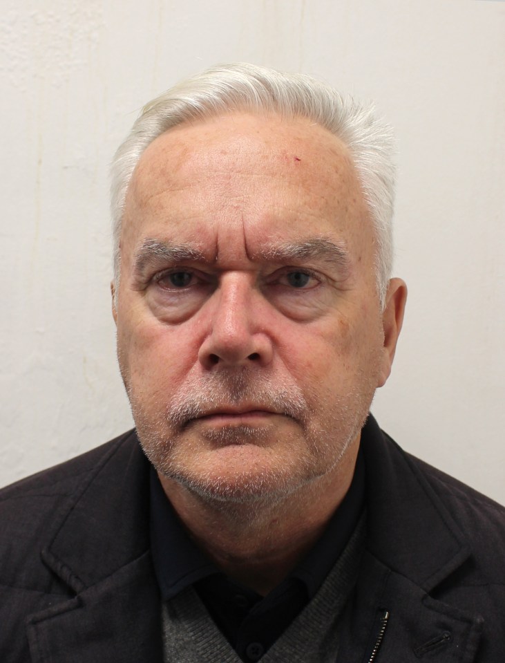 Huw Edwards' mugshot was revealed after he avoided jail today