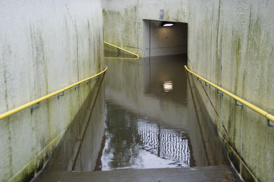 Businesses have been flooded in Buckinghamshire