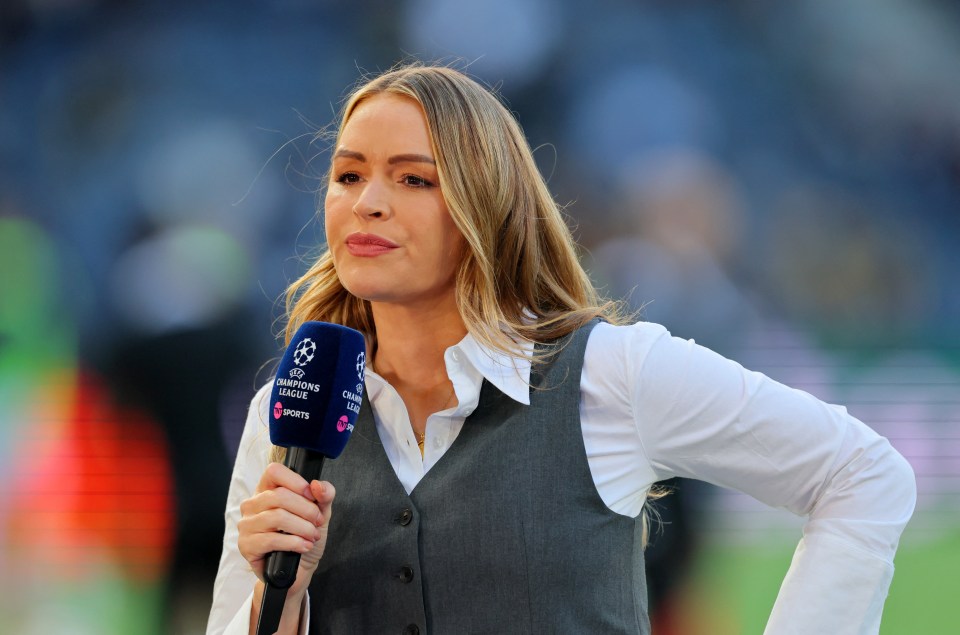 Laura Woods decided to get her comment 'out of the way' early