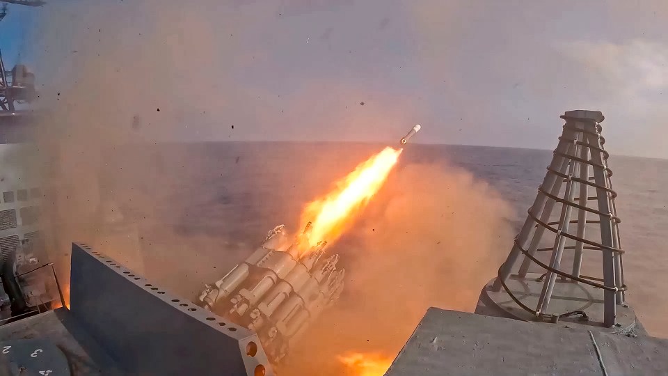 Russia fires sub-hunting missiles in naval drills  in the Sea of Japan