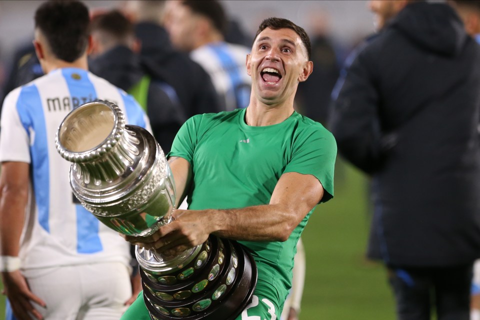 Aston Villa star Emiliano Martinez has been suspended from Argentina's next two matches