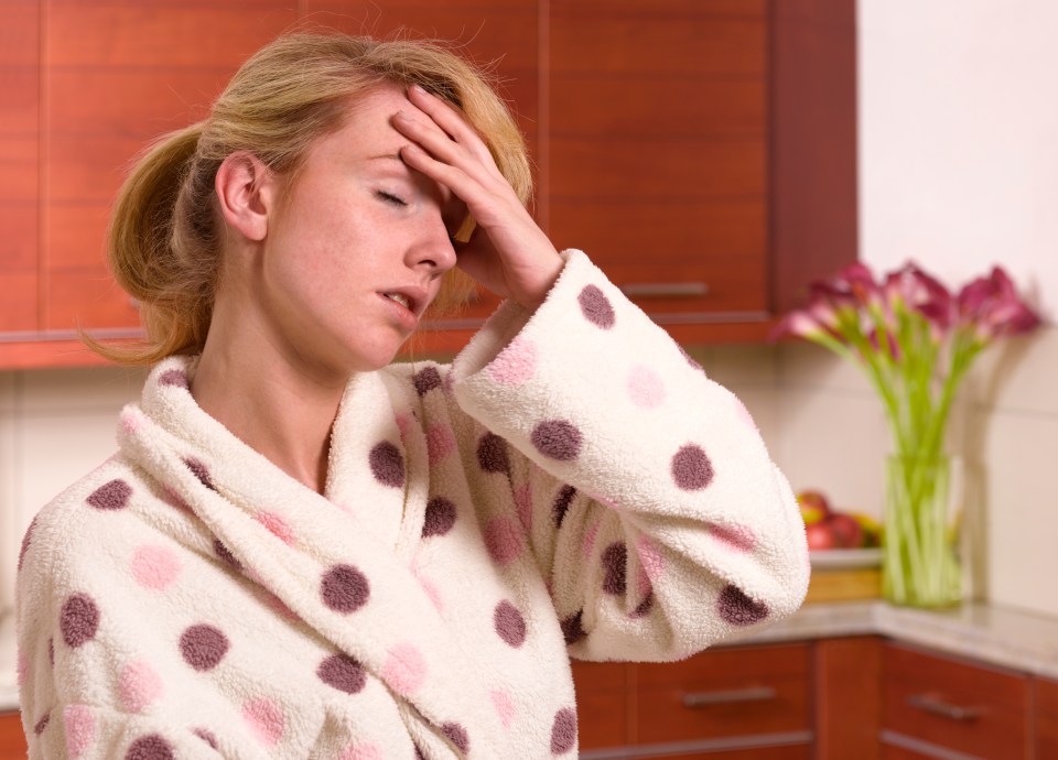 Glandular fever can cause swollen glands, tonsillitis or a sore throat that is not getting better and a very high ­temperature