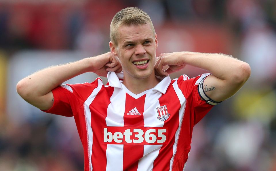 Club legend Ryan Shawcross is now in temporary charge