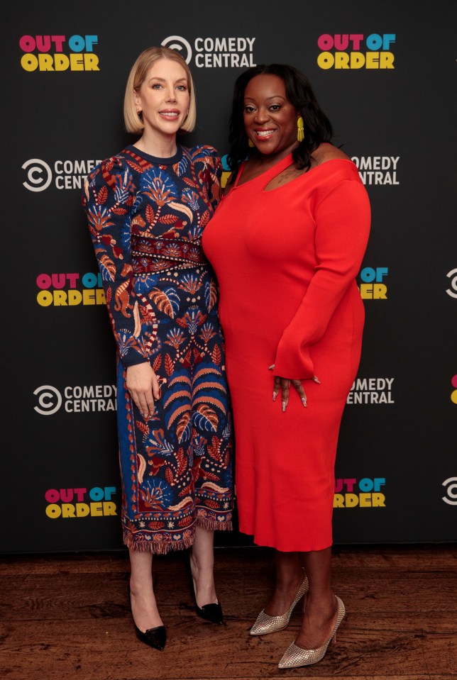 Katherine and Judi Love attend the Out Of Order Photocall at The Soho Hotel in London