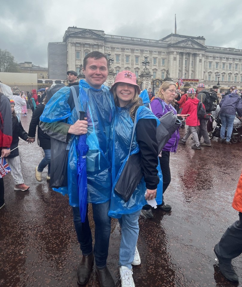 The couple also made sure they attended the King's coronation