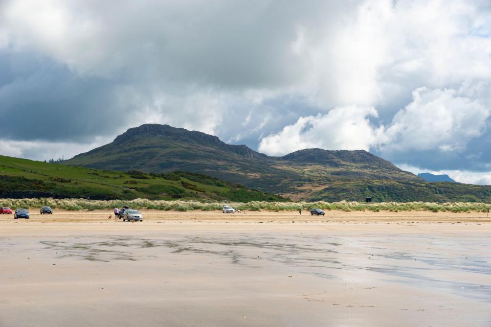 Black Rock Sands has some unique features - you can drive straight onto the beach and there are stunning views of the mountains in the background