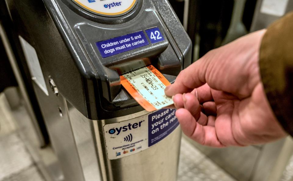 Passengers currently require tickets to get through barriers at Stansted