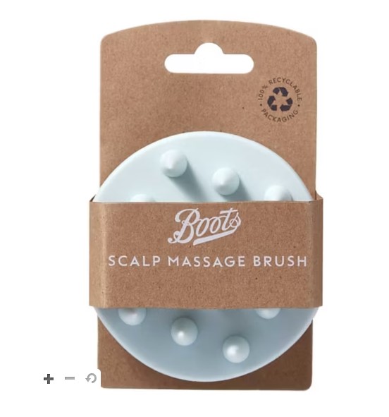 You can pick up a scalp massager for £4 from Boots