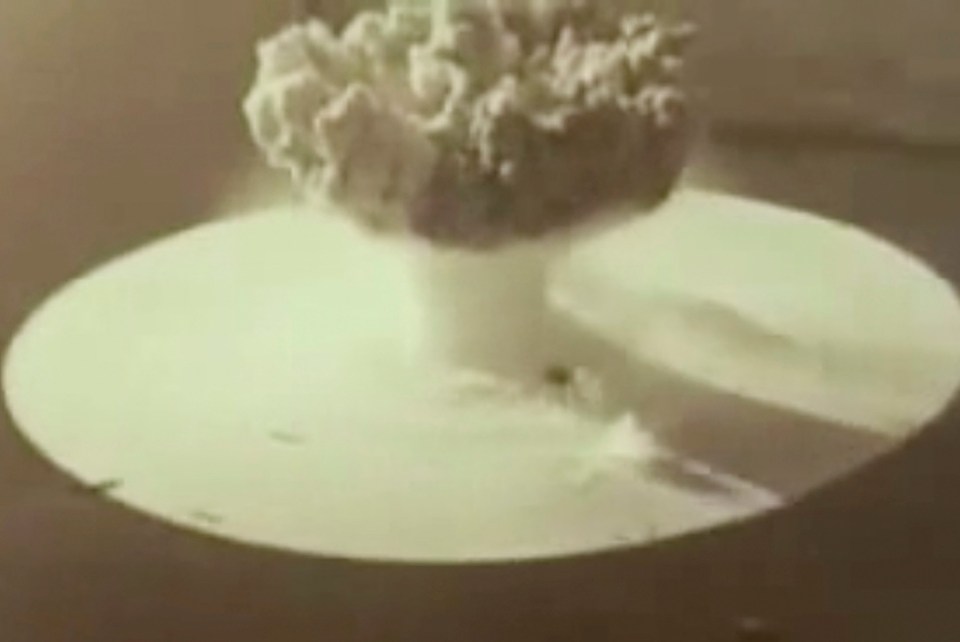 Nuclear tests on Novaya Zemlya