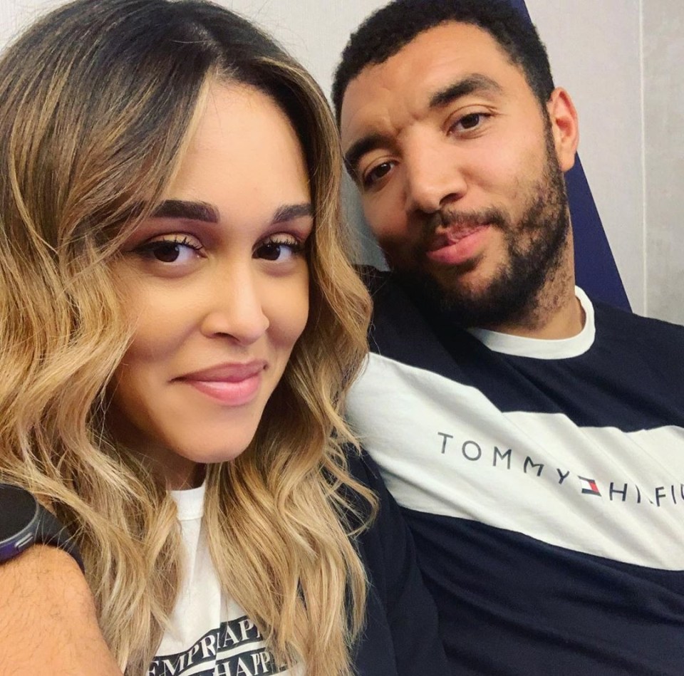 Deeney's wife Alisha Hosannah is a life-long Arsenal fan