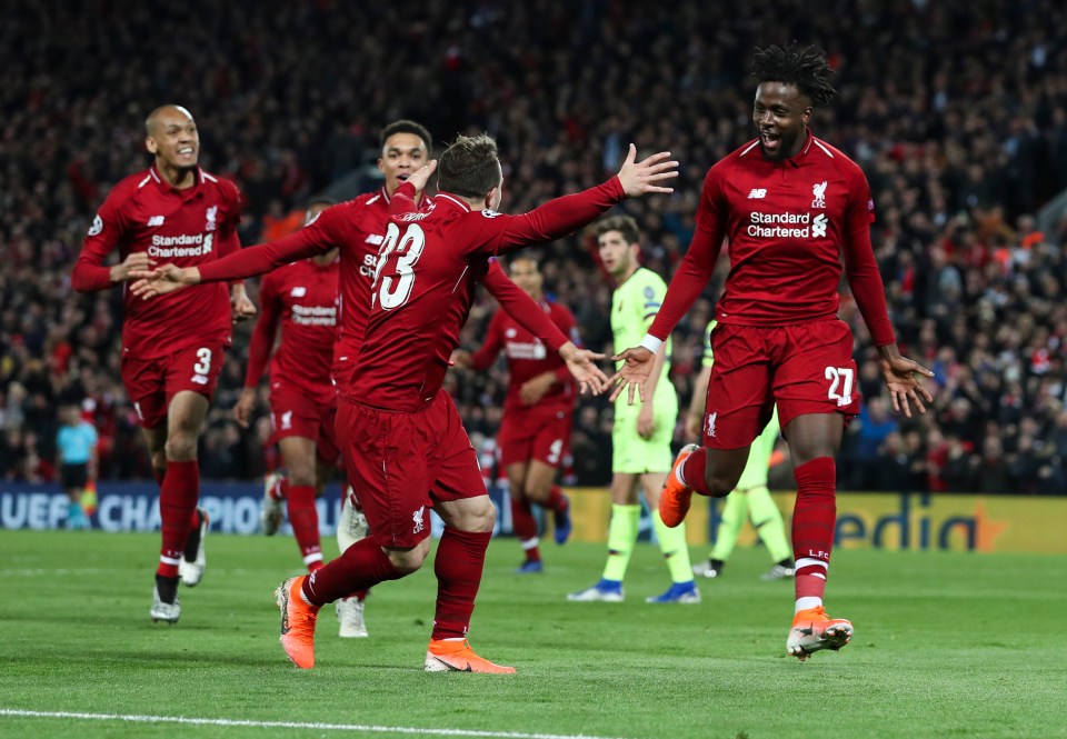 Liverpool mounted a spectacular comeback to beat Barcelona in 2019