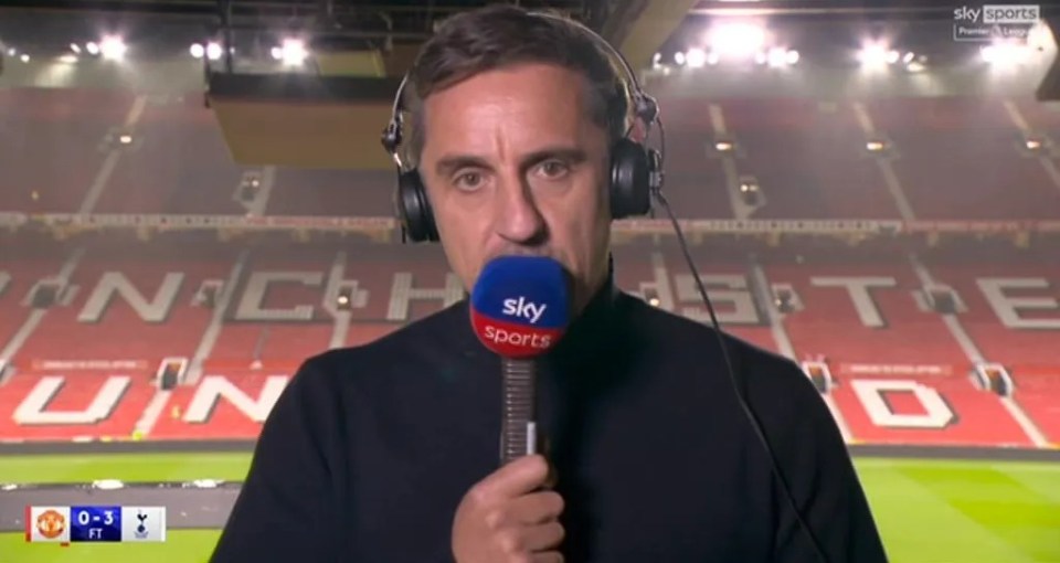 Gary Neville did not mince his words when assessing the performance