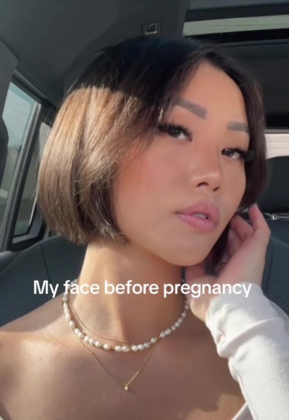 Desiree was stunned by how much she changed during pregnancy