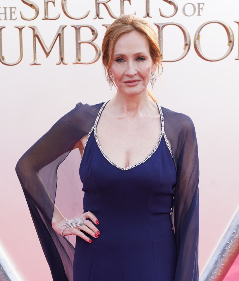 Famed author and women's rights advocate JK Rowling says the athlete is an 'out and proud cheat'