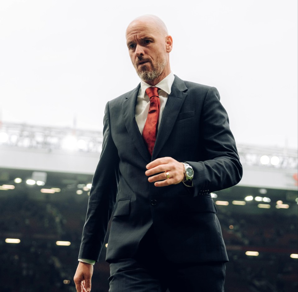 Manchester United manager Erik ten Hag set an unwanted record