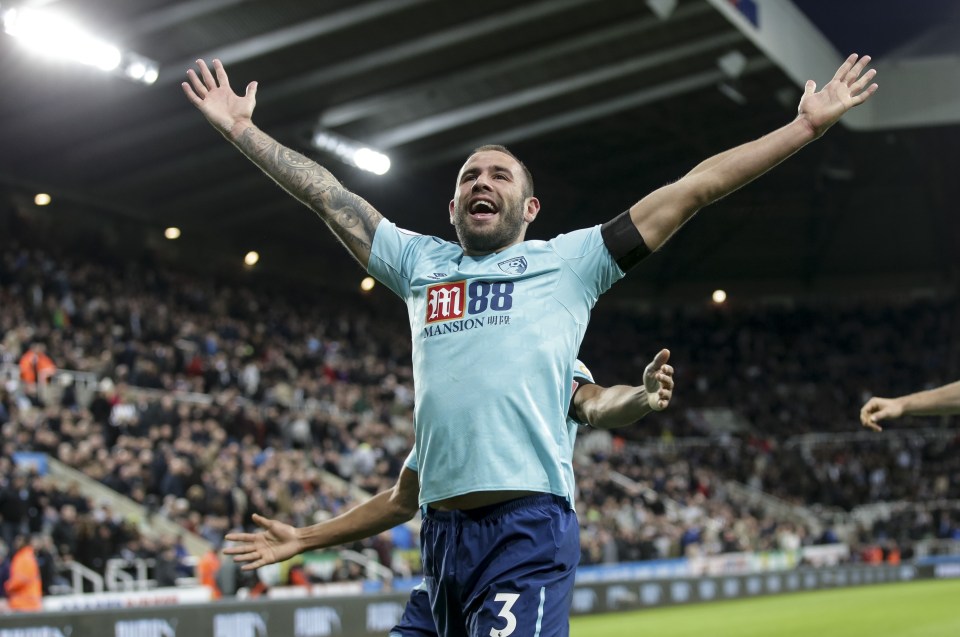 a man in a number 3 jersey celebrates a goal