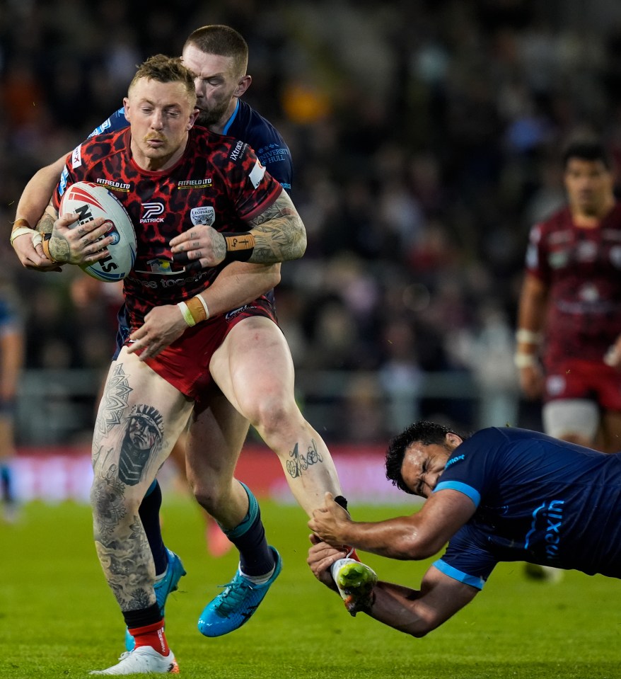 Josh Charnley has revealed the scary scoring stat that Salford will be up against