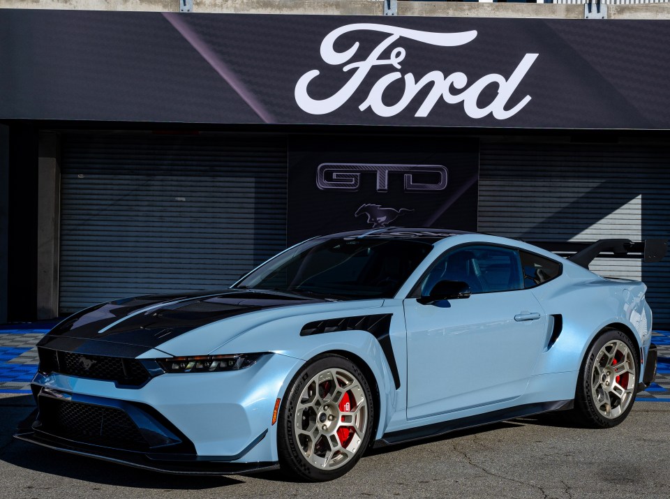 FORD'S Mustang GTD has been been awarded the fastest American road car title