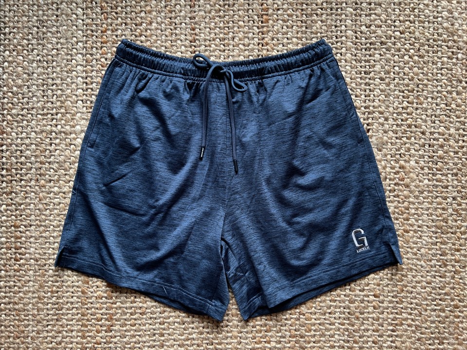 George Gym Locker Navy Marl Quick Dry Shorts