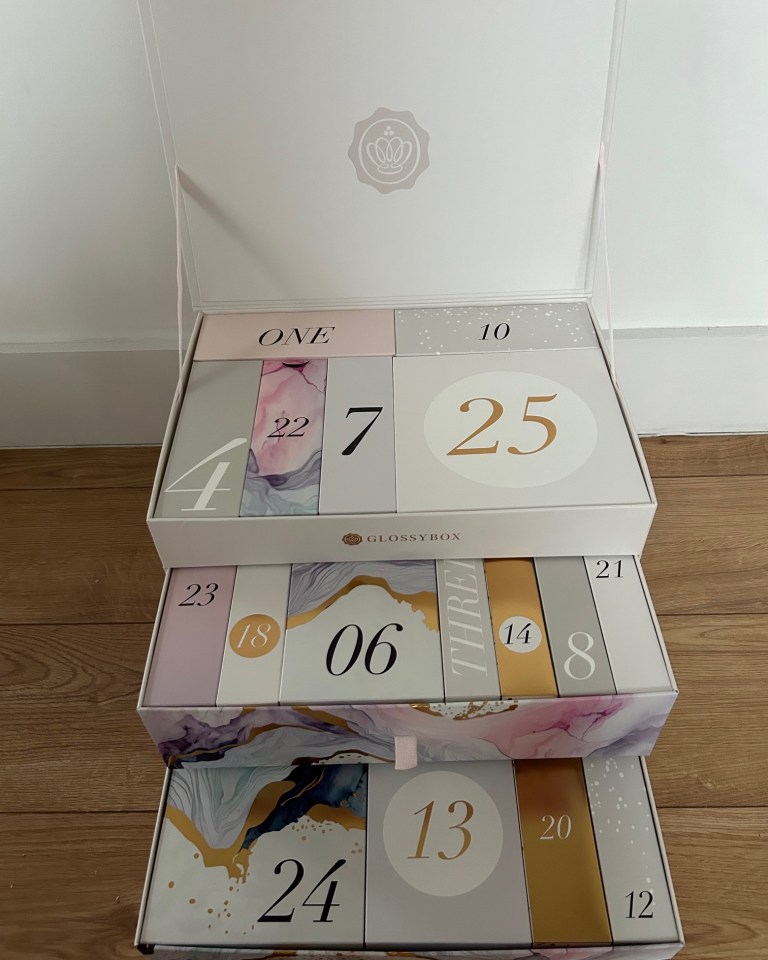 glossybox-beauty-advent-calendar-2024-review