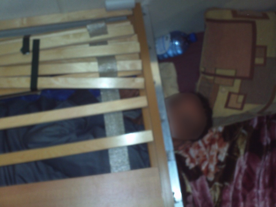 Bynoe had attempted to hide them under seats and wooden slats in the motorhome