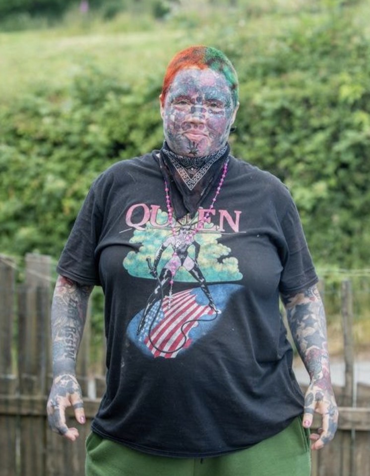 Melissa is 'Britain's most tattooed mum'