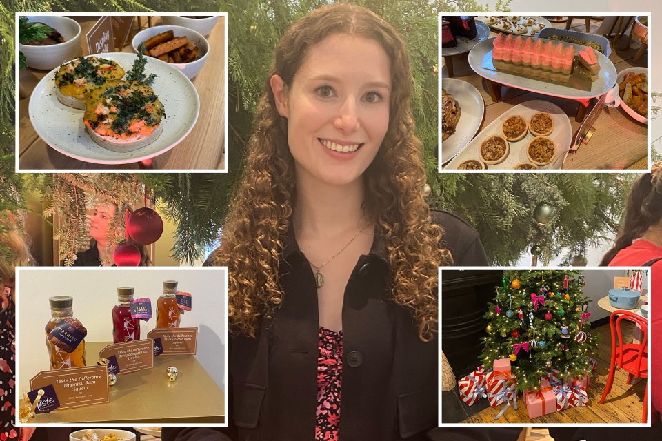 I went to the Sainsbury's Christmas showcase to preview its 2024 festive food range