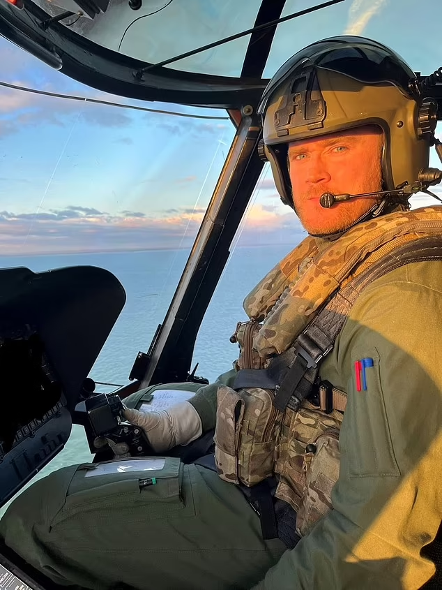 Lt Rhodri Leyshon was killed after his helicopter crashed during a mission rehearsal