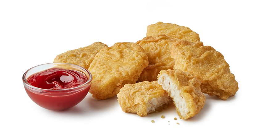 McDonald's are giving away free six chicken nuggets