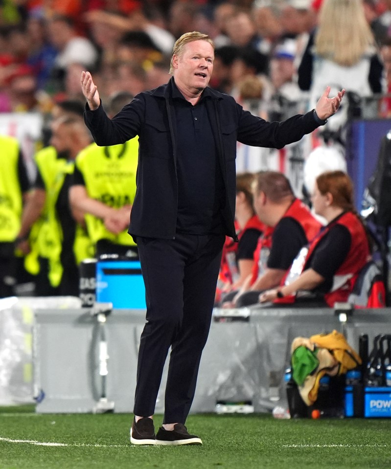 Netherlands boss Ronald Koeman said the Tottenham flops 'book is closed with us'