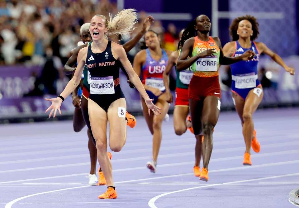 The 22-year-old won gold in the 800m at the Paris Olympics this summer