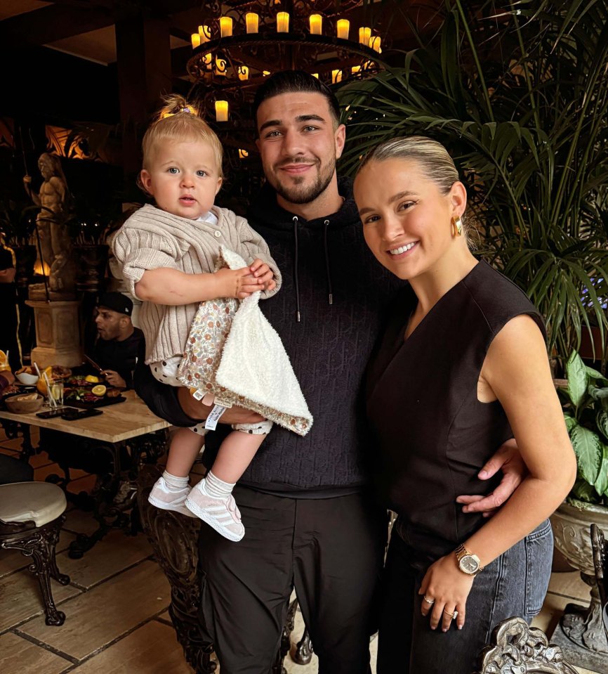 The star shocked last month as she announced her split from Tommy Fury