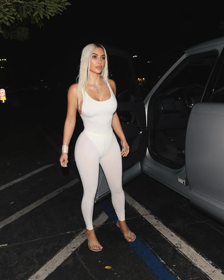 Ex-wife to Kayne, Kim Kardashian also seems to be getting style inspiration form Bianca