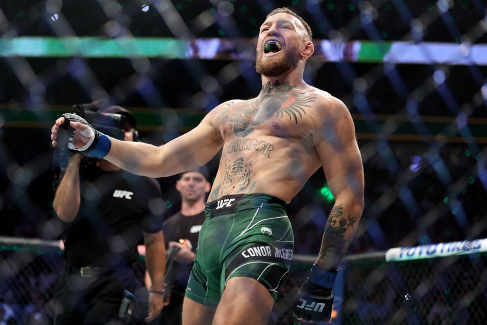 Conor McGregor has challenged Belal Muhammad for the UFC welterweight title