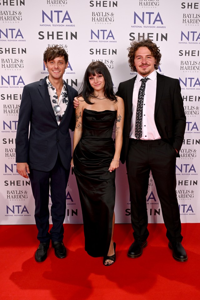 The "kids" from Outnumbered reunited at the NTAs ahead of their Christmas special