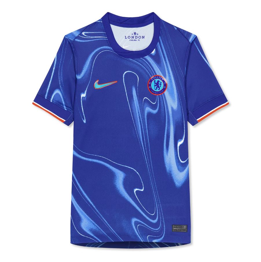 It looks like Chelsea have stuck a white top in a washing machine with blue dye to create this kit