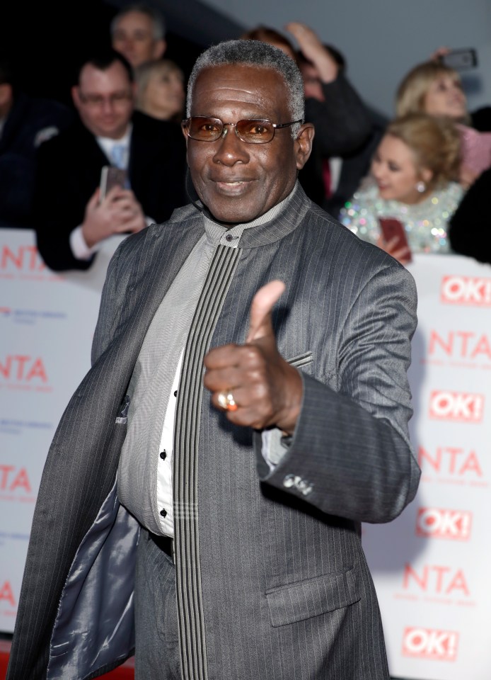 Rudolph Walker plays EastEnders stalwart Patrick Trueman