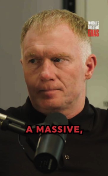 Paul Scholes has revealed who he believes was Alex Ferguson's most ruthless release