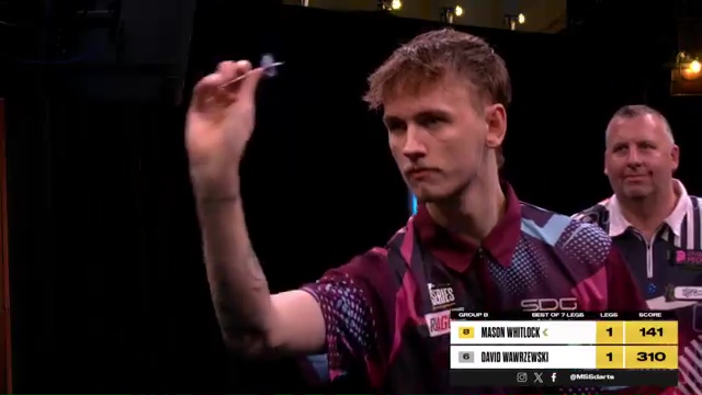 Mason Whitlock has left darts fans stunned by almost hitting two nine-darters in one night