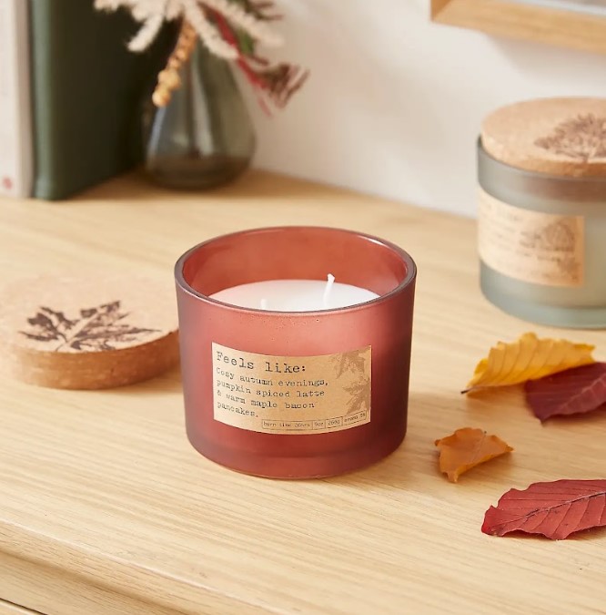 The Dunelm Boston Pumpkin Pie Multi-wick candle is now £4.20