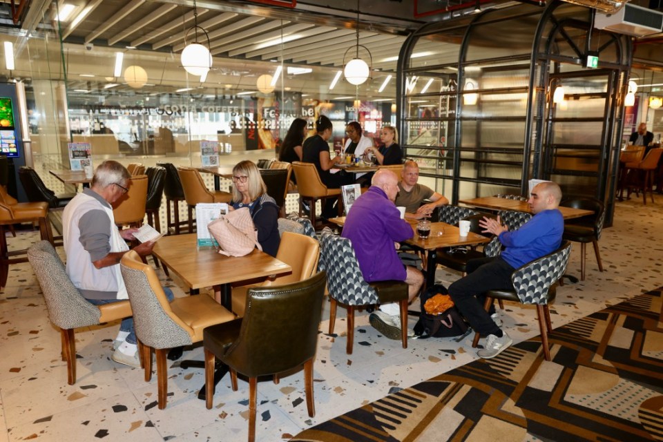 Wetherspoons pub opens in the sidings of Waterloo station in London.