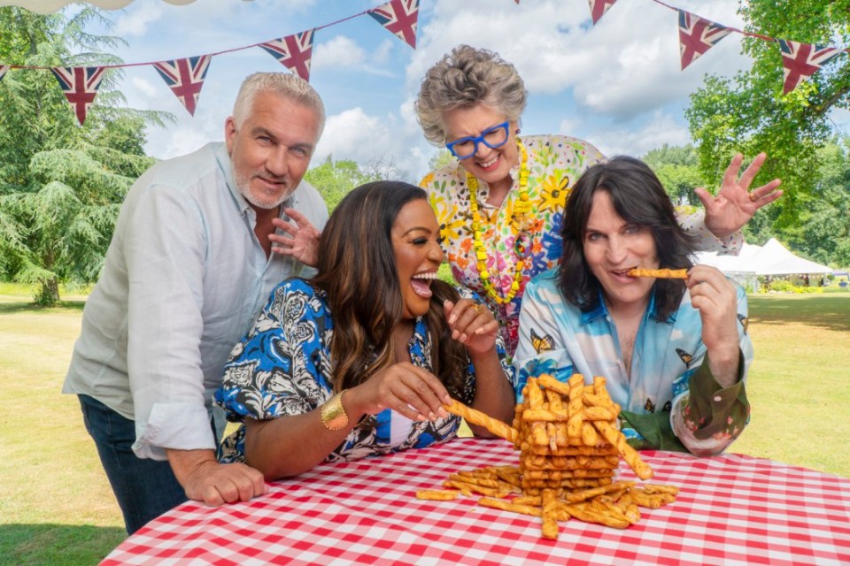 This year marks Alison's second series alongside Noel Fielding, Prue Leith and Paul Hollywood.