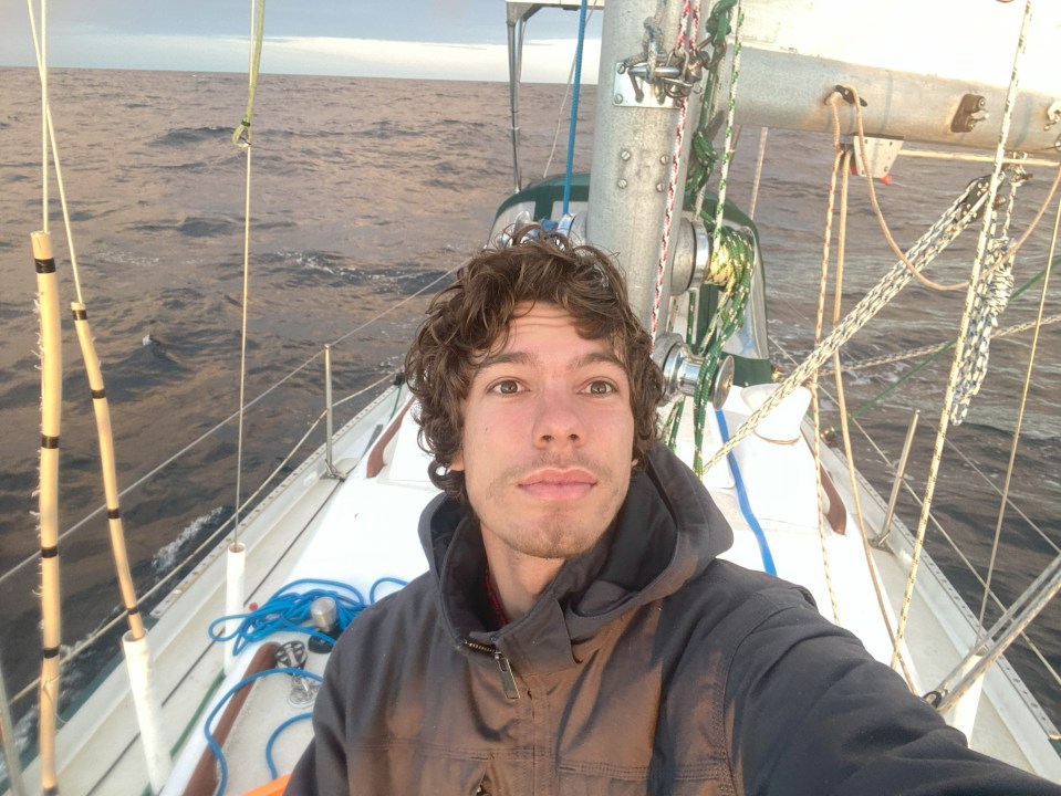 He plans to continue his sailing training despite a traumatic experience in the seas