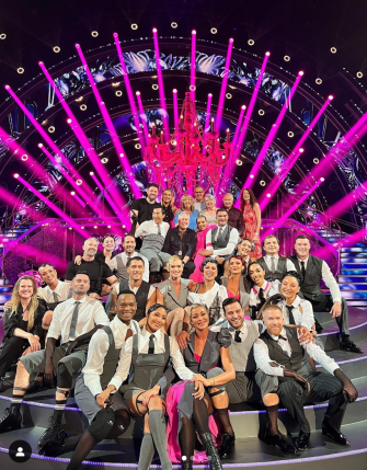 Amy Dowden shared a glimpse of the opening episode of Strictly Come Dancing 2024