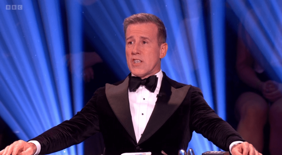 Anton Du Beke caused confusion over his marking system after he gave them nine points