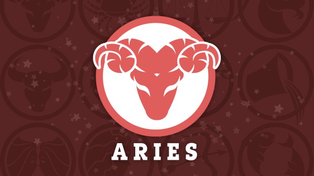 an illustration of the zodiac sign aries