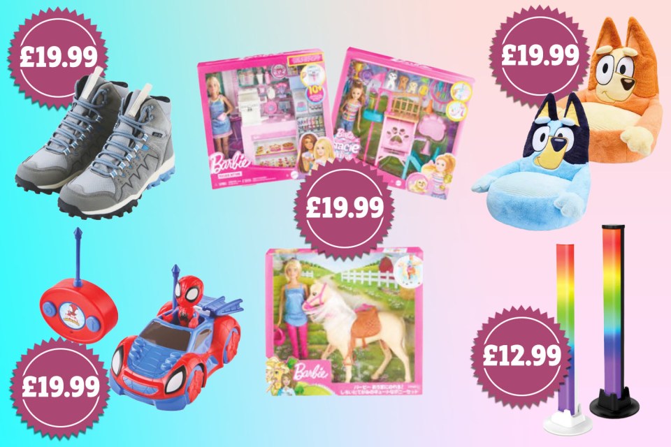 This week's Specialbuys include toys, winter clothing and hobbies and crafts