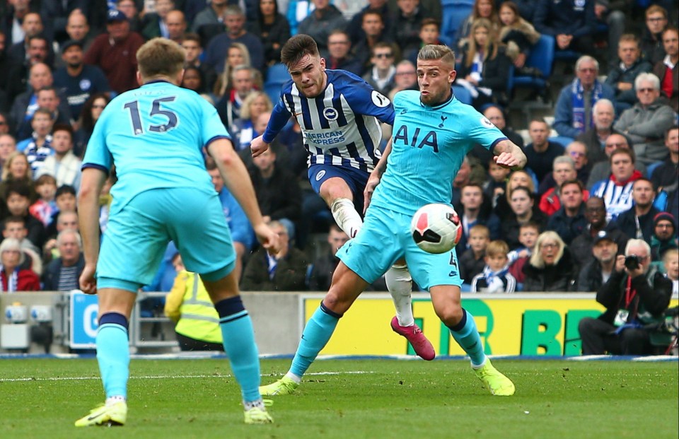 The 24-year-old burst onto the scene with two goals against Tottenham in 2019