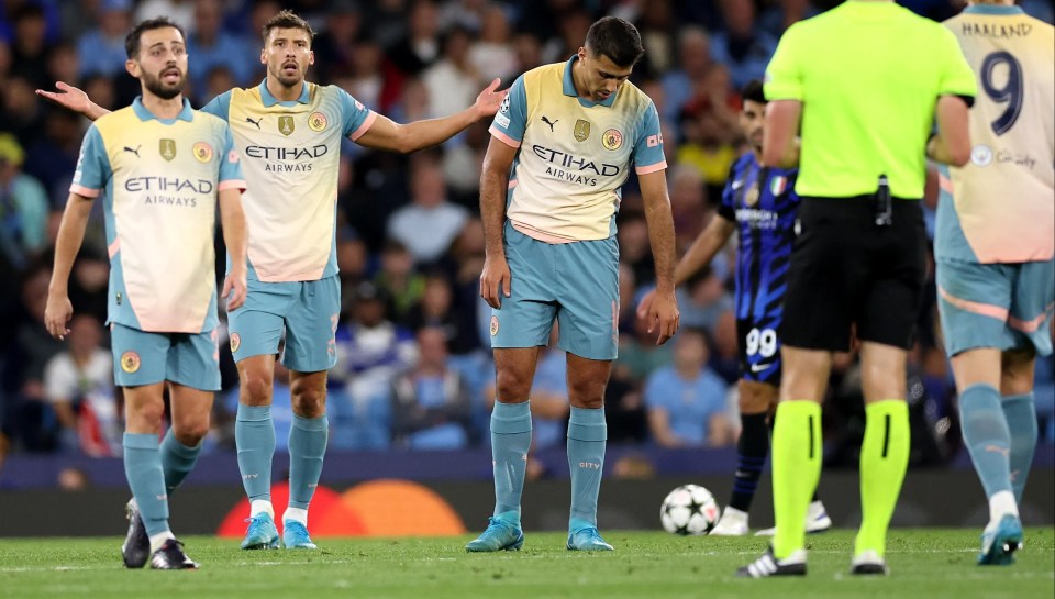 Manchester City debuted their new 'Oasis' kit on Wednesday night