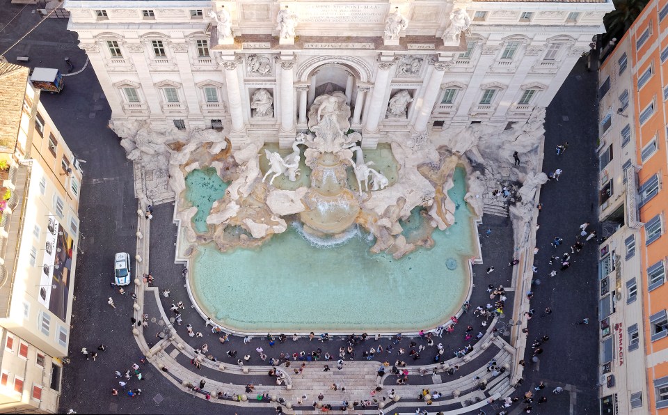 Rome officials are considering charging people to visit the Trevi Fountain